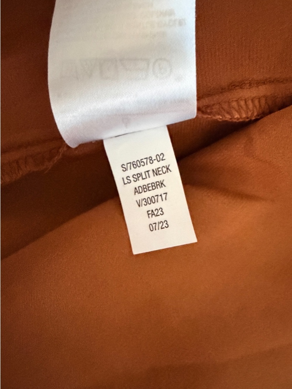 Banana Republic Satin Shirt Dress – Rust Brown – Tie Waist – Size L - Picture 4 of 5